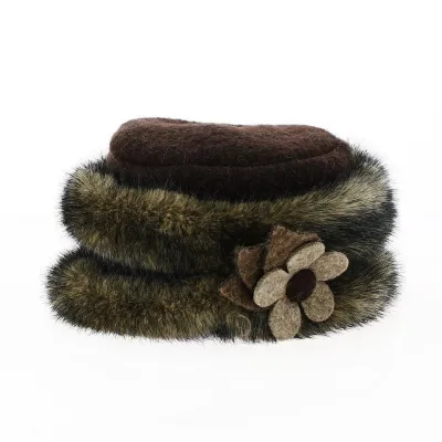 Toque Mont Blanc Marron - Traclet