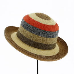 Ohia Breton Straw Hat Orange - Traclet