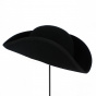 Aristocrat Wool Felt Tricorn Hat - Traclet