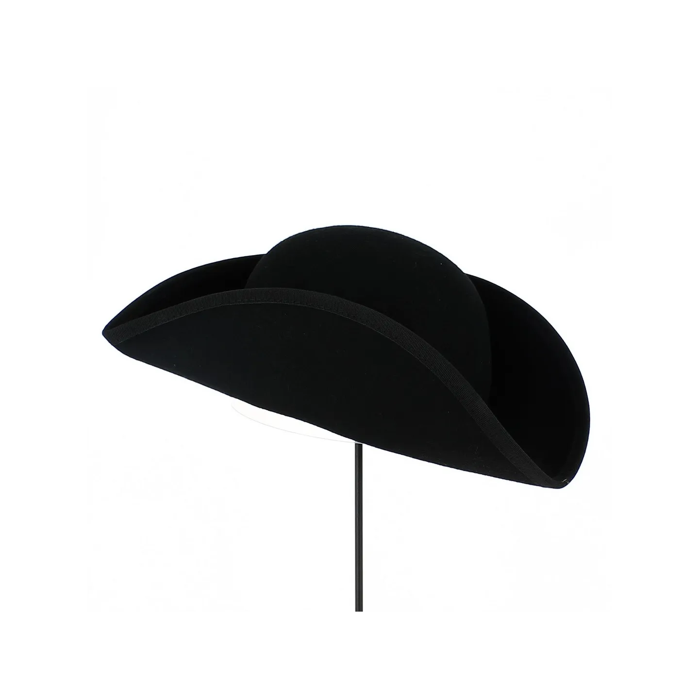 Aristocrat Wool Felt Tricorn Hat - Traclet