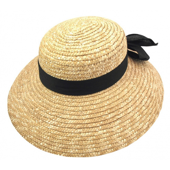 Chapeau Canotier en Paille Milan Chapeau Canotier en Paille Milan