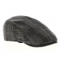 Jackson Cotton Grey/Beige Checkered Cap - Göttmann