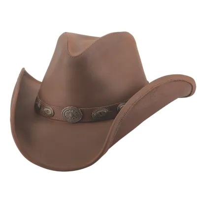 Chapeau Cowboy Right Now Cuir Camel - Bullhide