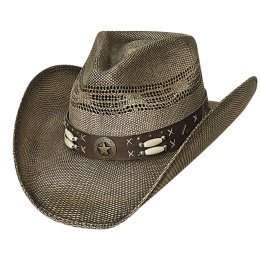 Chapeau de Cowboy Desperado Paille - Bullhide