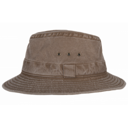 Tennant Traveller Hat Brown Cotton - Hatland