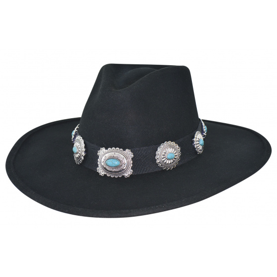 Western Iroquois Felt Hat - Bullhide