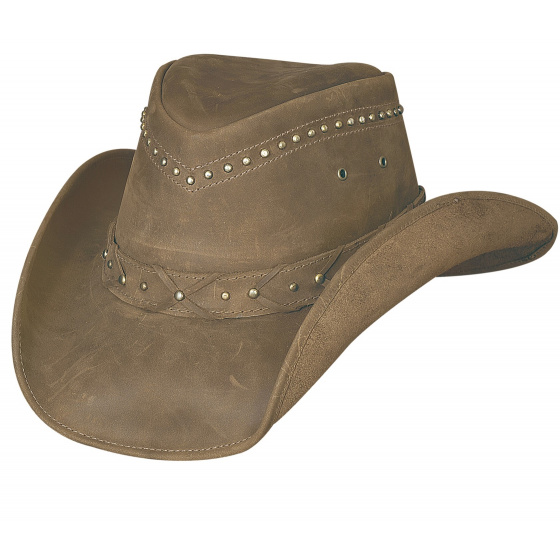 Chapeau Cowboy Cuir  Burnt dust - Bullhide