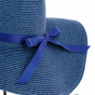 Talia Straw Capeline Blue Paper - Traclet