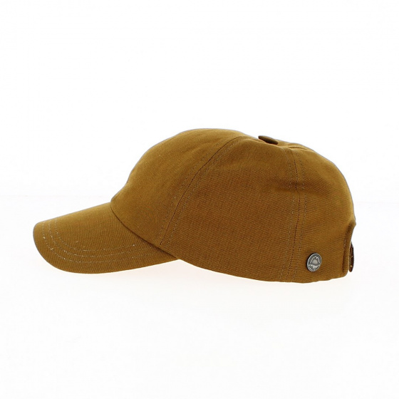 Ethan Cotton Baseball Cap Ochre - Mtm