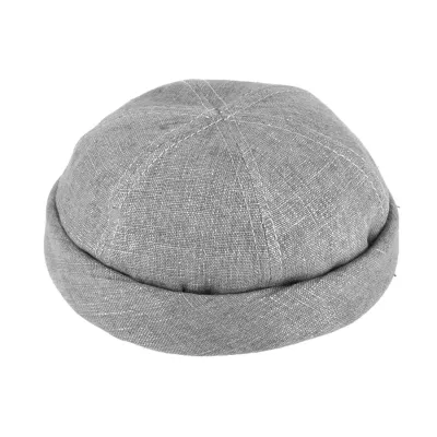 Bonnet Docker Cooper Lin Gris - Traclet