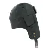 Casque Auto Boyington Cuir Noir - Aussie Apparel