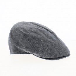 Duckbill Cap Bang Linen Blue Jeans - Mtm