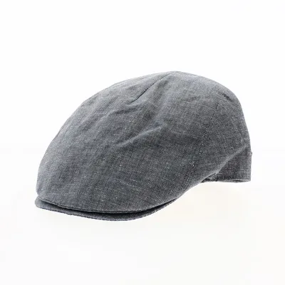 Duckbill Cap Bang Linen Blue Jeans - Mtm