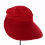 Butterfly Red Large Visor Cap - Aussie Apparel
