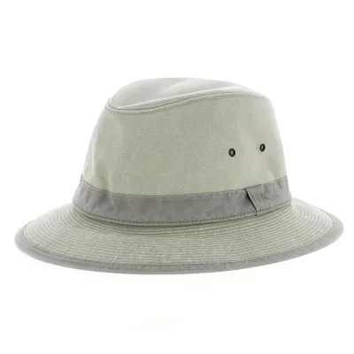 Chapeau Safari Hamilton Grignan Coton Bicolore - Crambes