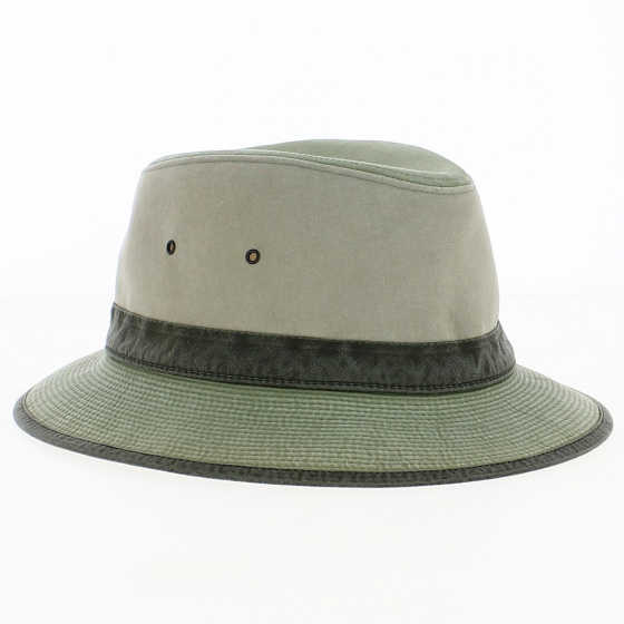 Chapeau Safari Hamilton Grignan Coton Tricolore - Crambes