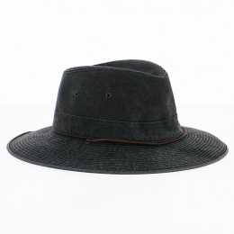 Safari Hat Durban Black Cotton - Crambes