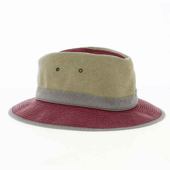 Chapeau Safari Grignan Coton Tricolore - Crambes