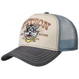 Casquette Trucker Animal Nature Coton - Stetson