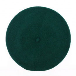 Basque beret Picka Wool Dark Green - Traclet