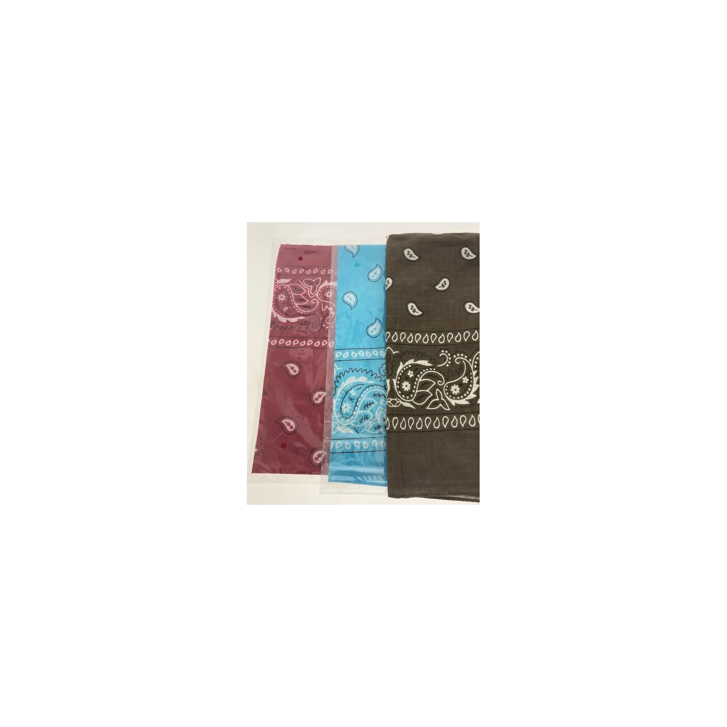 bandana headscarf rouge -  100% coton - Achat en ligne Reference : 6875 | Chapellerie Traclet