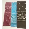 bandana headscarf rouge -  100% coton - Achat en ligne Reference : 6875 | Chapellerie Traclet