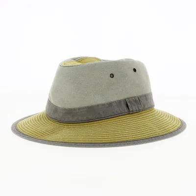 Chapeau Safari Grignan Coton Tricolore - Crambes