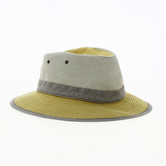 Chapeau Safari Grignan Coton Tricolore - Crambes
