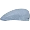 Canary Blue Linen Flat Cap - Stetson
