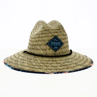 Chapeau de paille grand bord Le Galet - Makai
