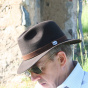 Allegro Borsalino Rain Proof brown hat