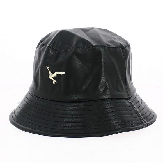 Bob Rain Hat Black Gullwing Gold - Traclet