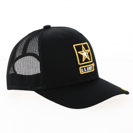 Ethos US Army Trucker Baseball Cap black - Traclet