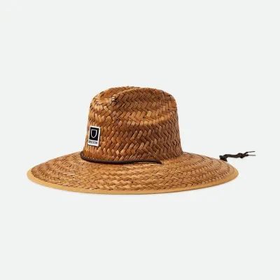 Chapeau Cowboy Beta Paille Naturelle Marron - Brixton