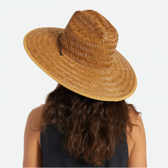 Chapeau Cowboy Beta Paille Naturelle Marron - Brixton