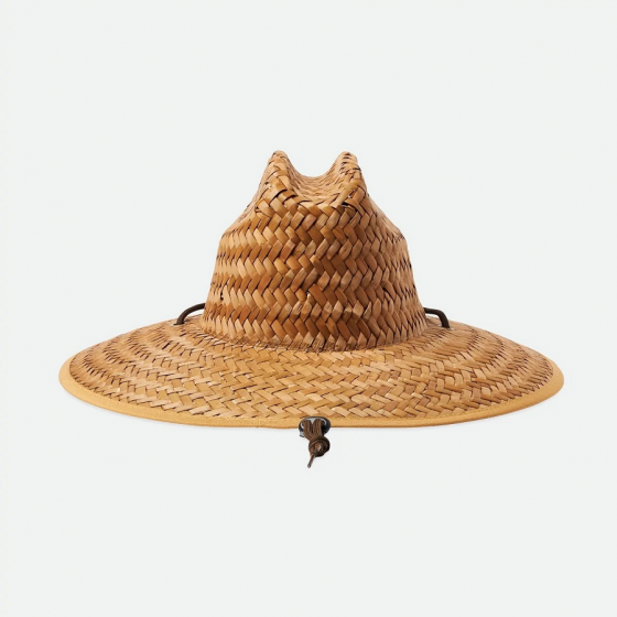 Chapeau Cowboy Beta Paille Naturelle Marron - Brixton