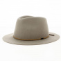Wesley Traveller Hat Felt Wool Safari Beige - Brixton