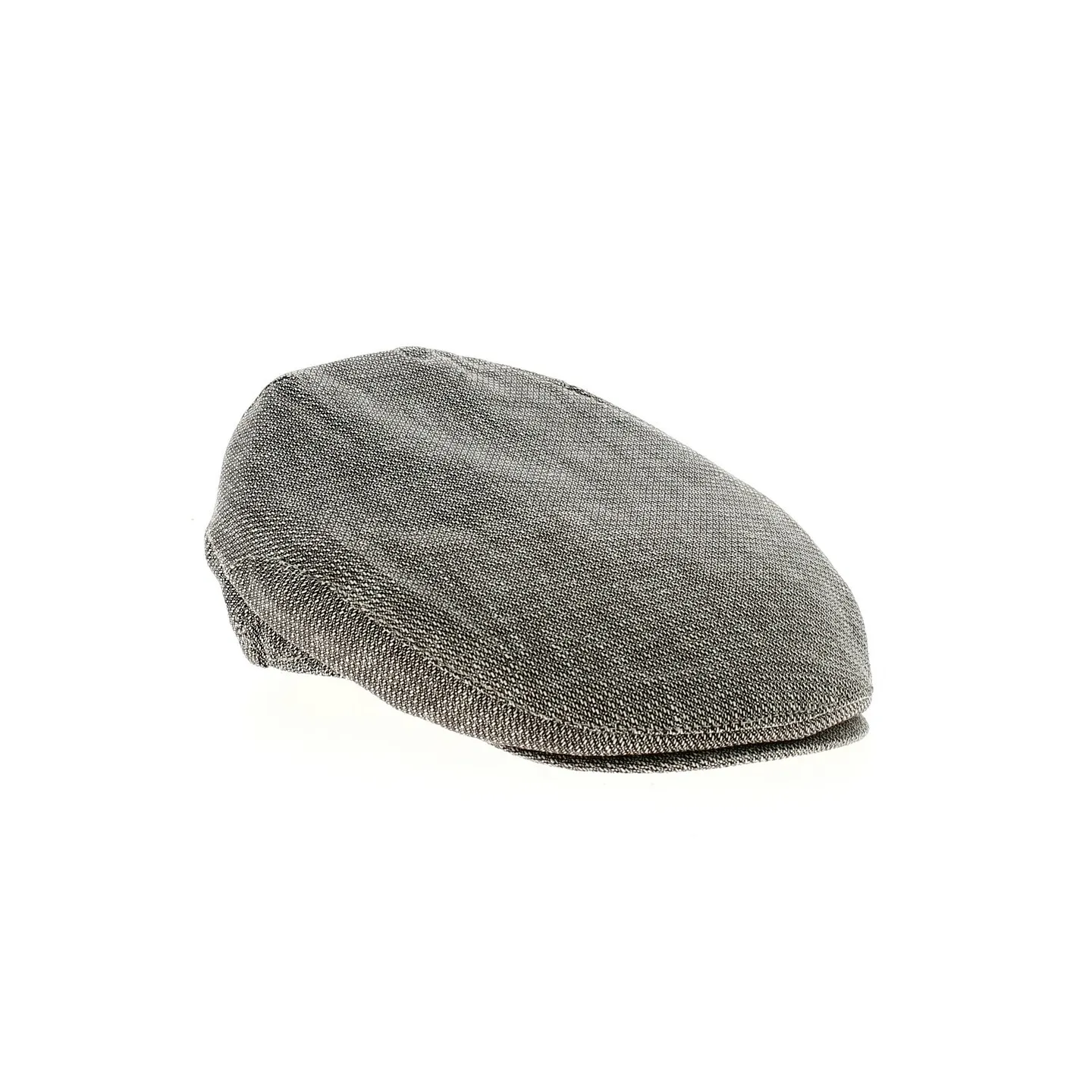 François Linen Beige Flat Cap - Traclet