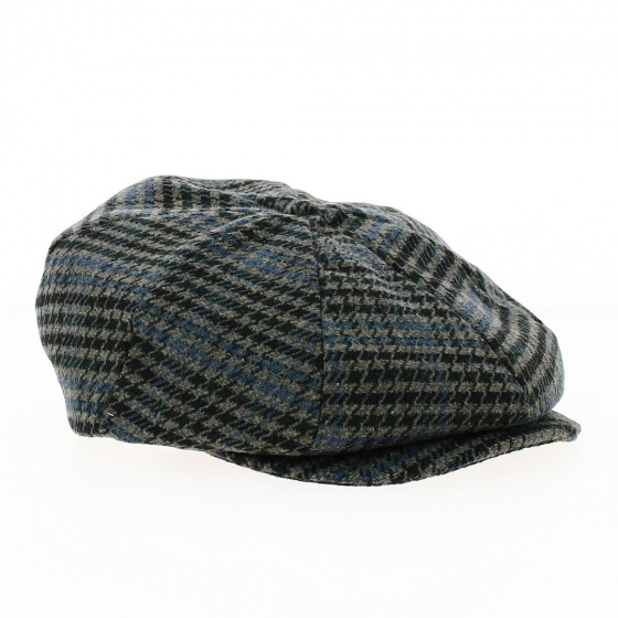 Cappello Piatto Bambini In Tweed Nero, Confezione Da 2, Stile Vittoriano Per Costumi E Giornata Del Libro, Taglia Unica Fino A 55 Cm