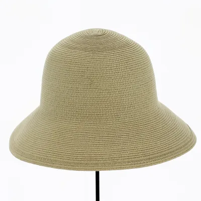 Chapeau Cloche Rosa Paille Papier - Traclet