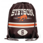 Brown Duffel Bag Recycled Materials - Stetson