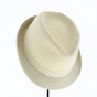Beige cotton fashion hat