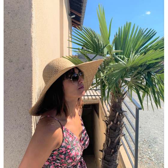 Capeline Birmmed Paille Naturelle - Traclet