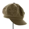 Casquette Gavroche Azora Kaki Coton - Traclet