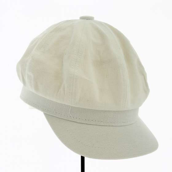 Cap Gavroche Azora White Cotton - Traclet