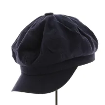 Cap Gavroche Azora Navy Cotton - Traclet