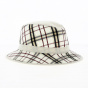 safari fancy white stripes 100% cotton - Crambes