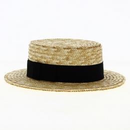 Triple layer straw hat Maurice - Traclet