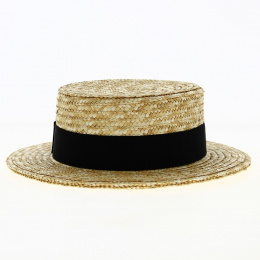 Triple layer straw hat Maurice - Traclet