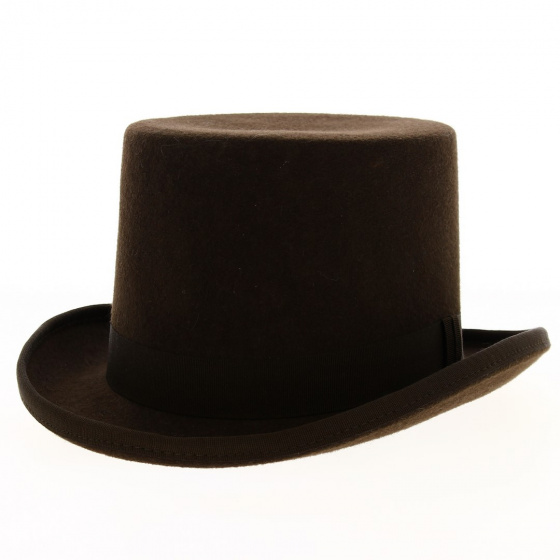 Brown top hat - Traclet